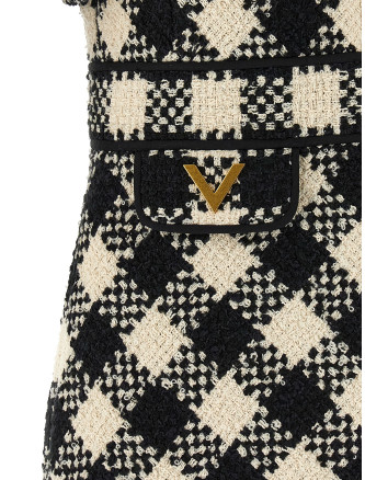 Valentino Garavani Damier Tweed dress #
