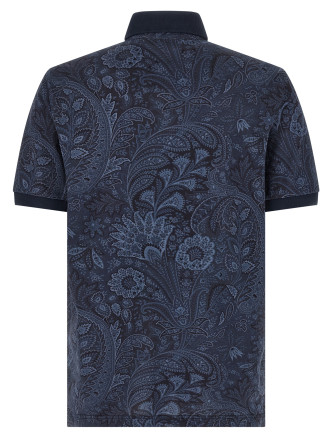 'Arnica Paisley' polo shirt #