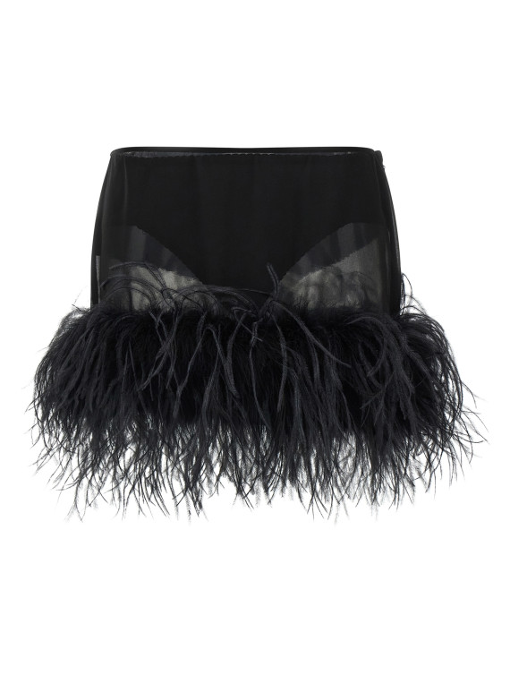 Макси THE ATTICO Feather skirt (260WCR00153100) #1