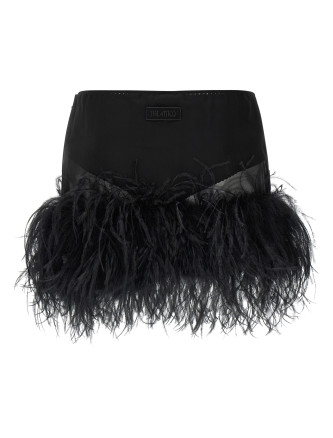 Макси THE ATTICO Feather skirt (260WCR00153100) #