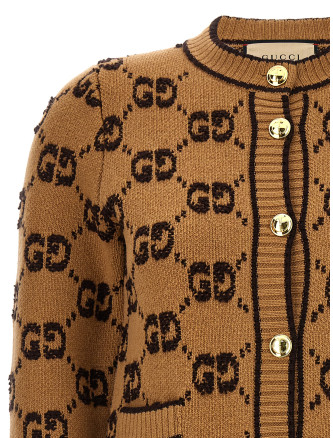GG tweed bouclè cardigan #