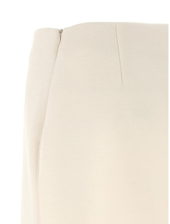 Cashmere scuba skirt #