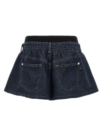 'Banded Mini' skirt #