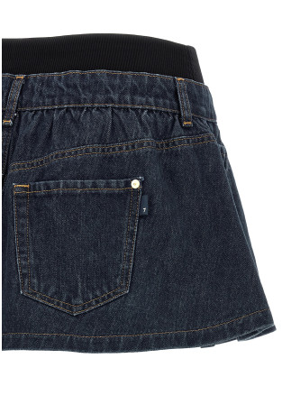 'Banded Mini' skirt #