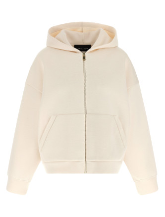 Scuba cashmere hoodie