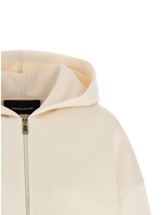 Scuba cashmere hoodie #