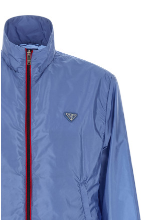 Re-nylon feather jacket #