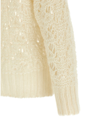 Platinum mohair sweater #