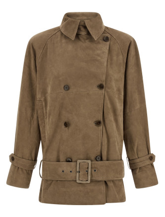 Кожаная куртка ROTATE BIRGER CHRISTENSEN Suede jacket (11531016831683) #