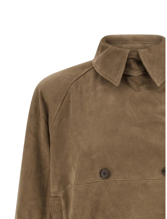 Кожаная куртка ROTATE BIRGER CHRISTENSEN Suede jacket (11531016831683) #