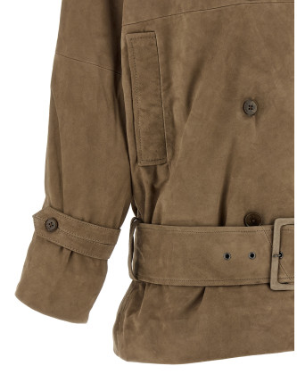 Кожаная куртка ROTATE BIRGER CHRISTENSEN Suede jacket (11531016831683) #