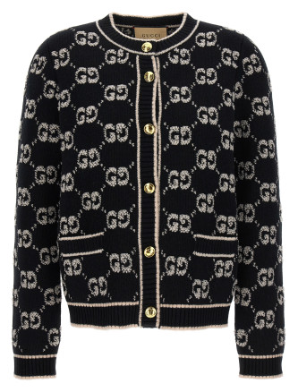 Свитер, кардиган GUCCI Cardigan logo GG
