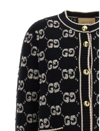 Свитер, кардиган GUCCI Cardigan logo GG (713300XKCNA1289) #