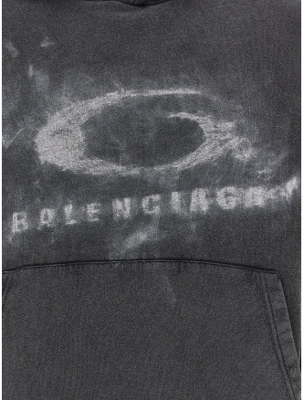 'Washed Crayon Loop' hoodie #