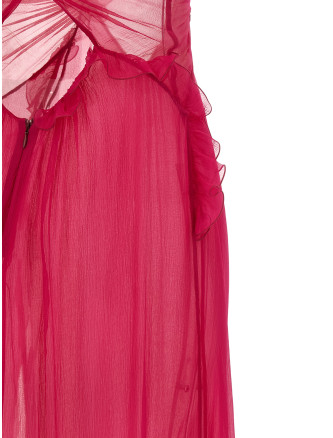 'Frilled Gown With Cutouts' dress #