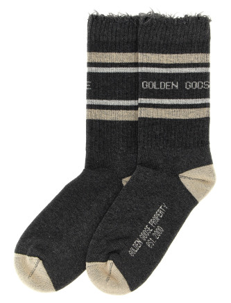 Носки GOLDEN GOOSE Logo socks (GUP00883P0022056062160621) #