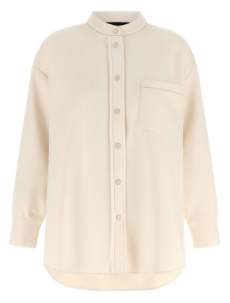 Scuba cashmere shirt