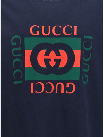 Футболка GUCCI Logo print t-shirt (784361XJGKA4735) #