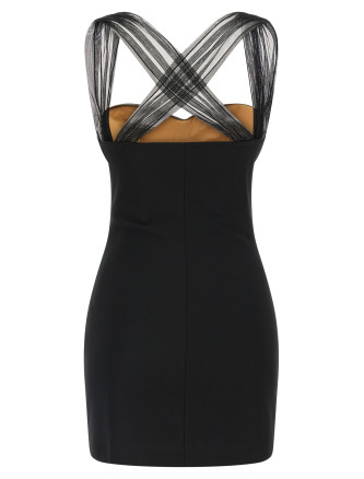 'Draped Padded Cup Mini' dress #
