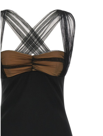 'Draped Padded Cup Mini' dress #