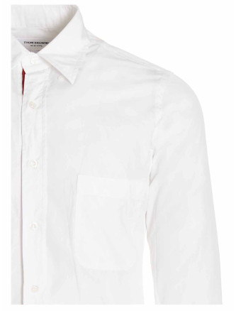 Solid poplin shirt #