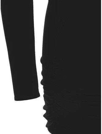 Cut out jersey dress #