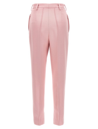 Брюки PRADA Gabardine nattè trousers (P235H1ZQBF0E18) #