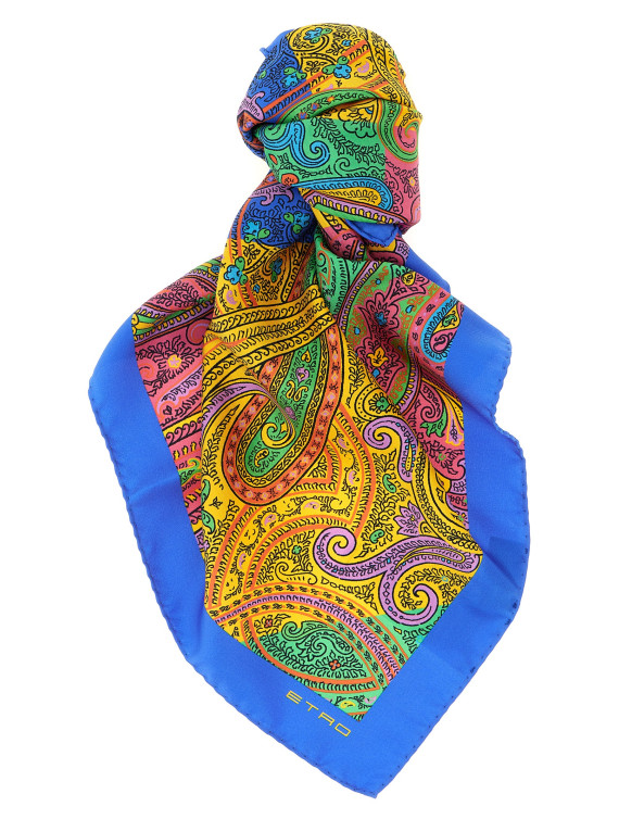 Floral Paisley scarf #1