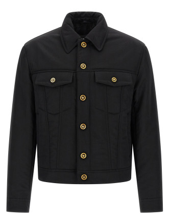 'Medusa' button jacket