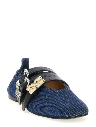 'Sue Triple' ballet flats #