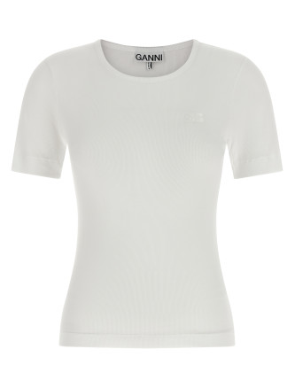 Logo embroidery t-shirt