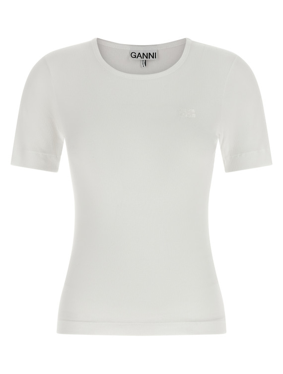 Logo embroidery t-shirt #1