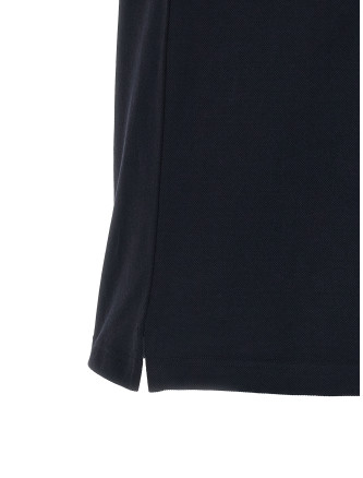 Contrast collar polo shirt #