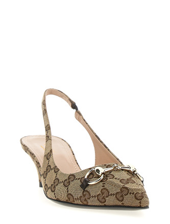 'GG' slingback #