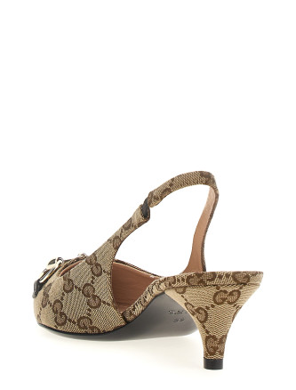 'GG' slingback #