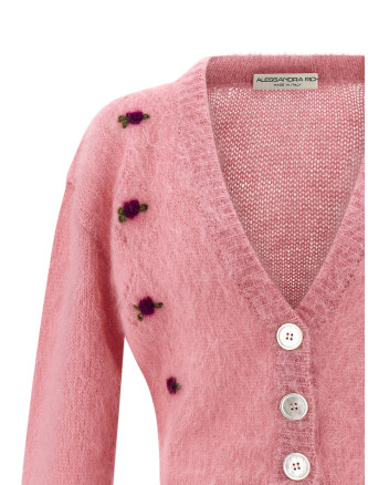 'Carded Mohair' cardigan #