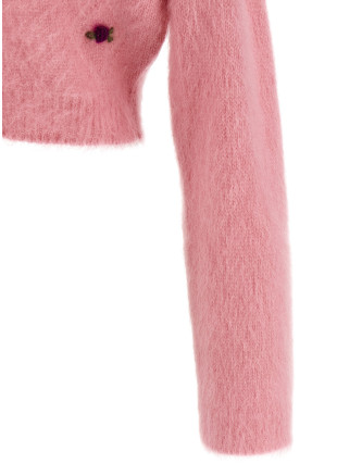 'Carded Mohair' cardigan #