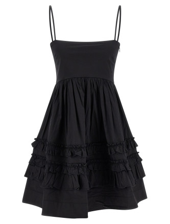 'Black Mini Frill' dress