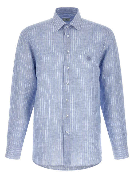 Striped linen shirt #1