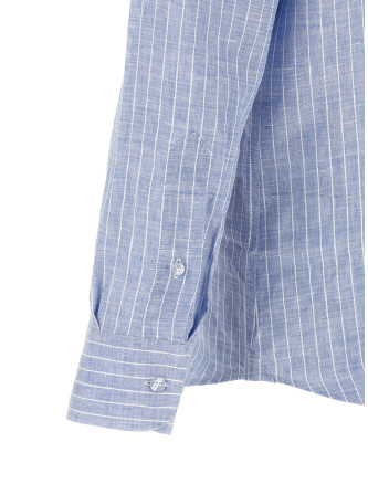 Striped linen shirt #