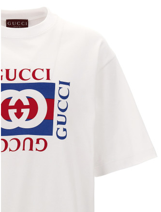 Футболка GUCCI Logo print t-shirt (784361XJGKA9074) #