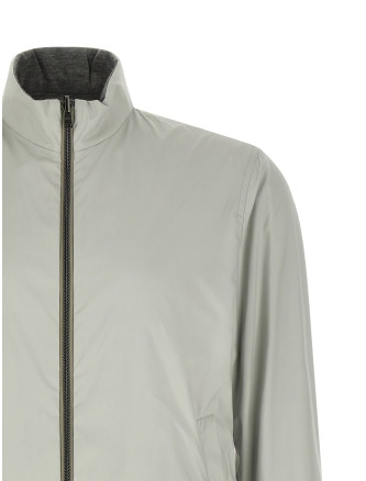 Reversible bomber jacket #