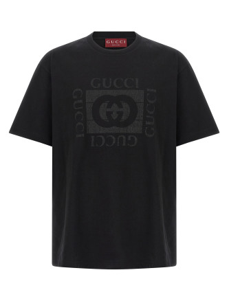 Футболка GUCCI 'Gucci Incrocio GG'
