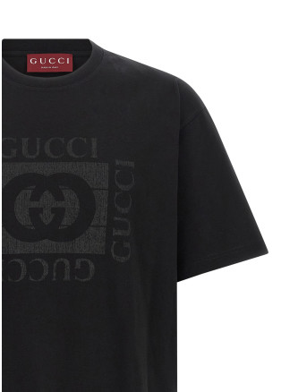 Футболка GUCCI 'Gucci Incrocio GG' (855021XJHOD1152) #