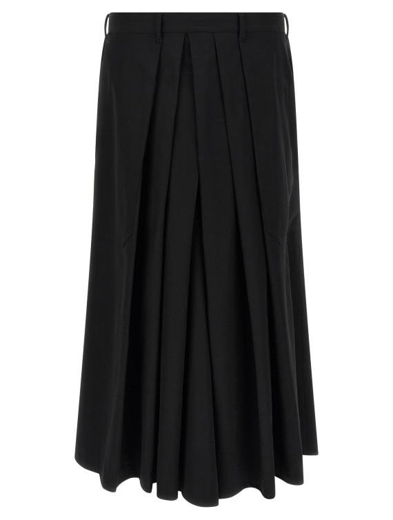 Брюки YOHJI YAMAMOTO 'Hakama' (HLP08100BLACK2) #1