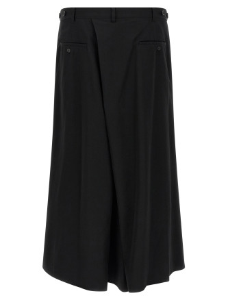 Брюки YOHJI YAMAMOTO 'Hakama' (HLP08100BLACK2) #