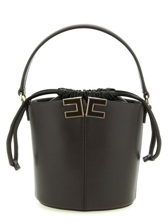 Ручная сумка ELISABETTA FRANCHI Logo bucket bag (BS92A61E2110) #1