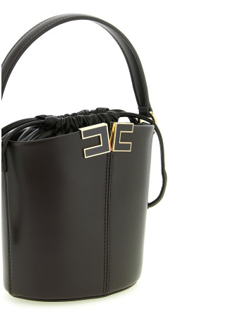 Ручная сумка ELISABETTA FRANCHI Logo bucket bag (BS92A61E2110) #