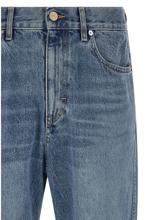 Délavé effect denim jeans #