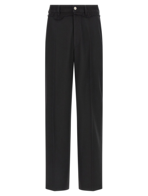 Denim insert pants #1